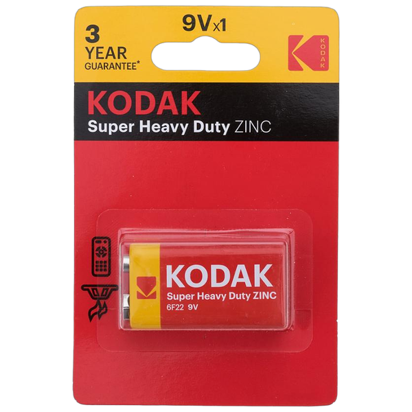 Батарейка Kodak Super Heavy Duty 6F22-BL1 (Крона)  в Нефтеюганске