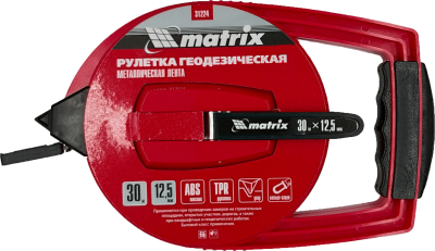 Рулетка геодезическая MATRIX 30м*12,5мм (31224) в Нефтеюганске