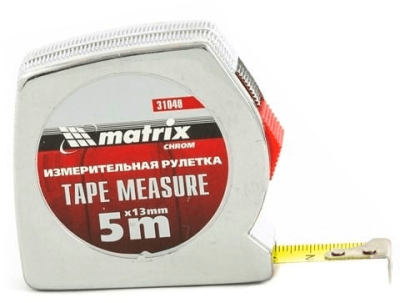 Рулетка  5м *13мм MATRIX CHROM (31040) (310409) в Нефтеюганске