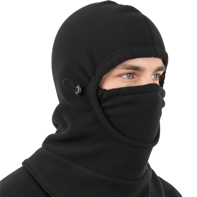 Шлем-маска флис УНИВЕРСАЛ (цв.черный)