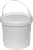 Ведро пластмассовое 11л круглое с крышкой, с ручкой ВП-11к в Нефтеюганске