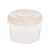 Контейнер для продуктов 1,0л. для СВЧ, круглый  (М1185) (уп.20) в Нефтеюганске