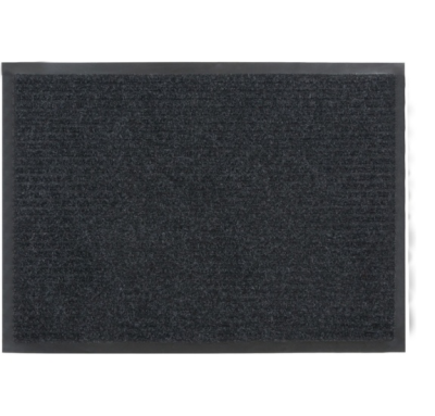 Коврик влаговпитывающий Ребристый, 60х90см, черный (35-053) уп.10 в Нефтеюганске
