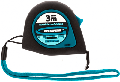 Рулетка  3м*16мм GROSS Ergonomisch  (31101) в Нефтеюганске
