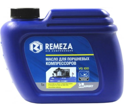 Масло для компрессоров 1л. REMEZA VG100 в Нефтеюганске