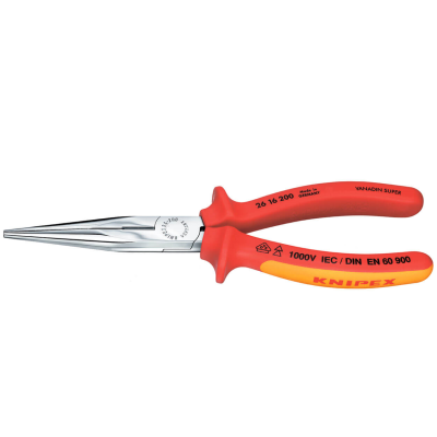 Длинногубцы 200мм до 1000В KNIPEX (KN-2616200SB) в Нефтеюганске