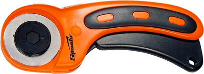 Нож монтажный пистолетный 45мм вращ.лезвие-ролик СПАРТА (789905) в Нефтеюганске