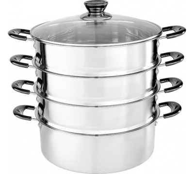 Мантоварка-пароварка нерж.(ВЕ-082),d-24 см. в Нефтеюганске