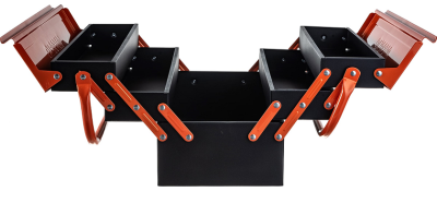 Ящик для инструмента металлический  400мм  АвтоДело 44214 в Нефтеюганске