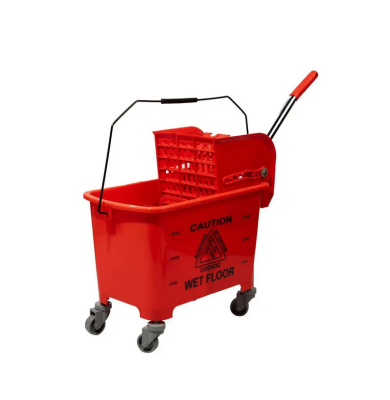 Тележка уборочная 1х20л пластик с отжимом MRY  в Нефтеюганске