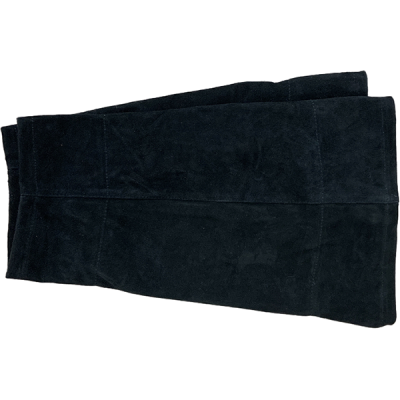 Нарукавники спилковые с молескиновыми напульсниками (тк.спилок) цв.черный в Нефтеюганске