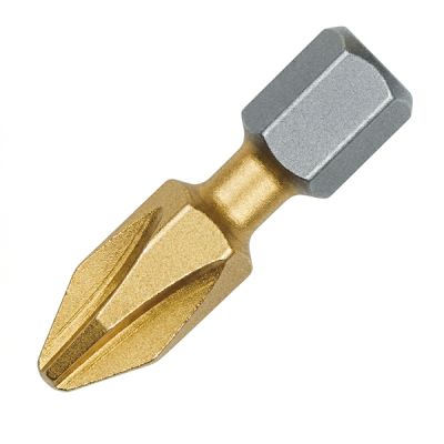 Бита 1/4 Ph2 25мм. WITTE BITFLEX титан (284222000) в Нефтеюганске