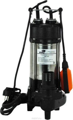 Насос WWQ NB 450 дренажно-канализационный с поплавком. в Нефтеюганске