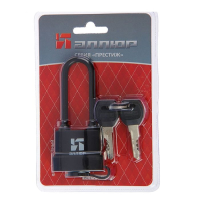 Замок навесной всепогодный ВС1Ч-374ПД АЛЛЮР удлиненная дужка (7830) в Нефтеюганске