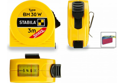 Рулетка  3м *16мм STABILA BM30 W SP (16456) проф. в Нефтеюганске