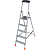 Стремянка 5 ступ. алюм. KRAUSE Safety 126337/128959