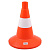 Конус сигнальный упругий 320 мм. КС-1,4