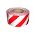 Лента оградительная ЭКОНОМ бело-красная 50мм (200м) 