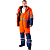 Костюм зимний ХАЙВЭЙ 2кл защиты (тк.смесовая) цв.оранжевый+синий в Нефтеюганске