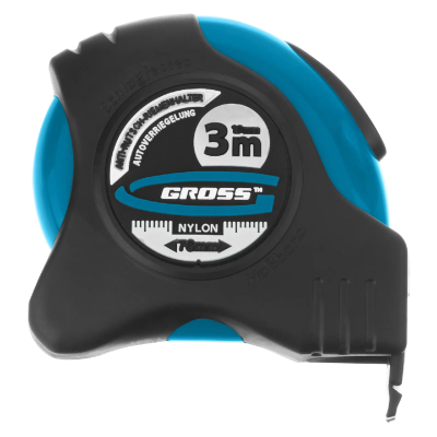 Рулетка  3м*19мм GROSS SCHLAGFEST (31111) в Нефтеюганске