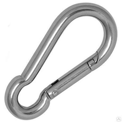 Карабин пожарный оцинк. 9 DIN5299С в Нефтеюганске