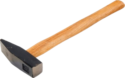 Молоток 800г квадратный боек НИЗ цинк стальной дер. ручка (10272) в Нефтеюганске