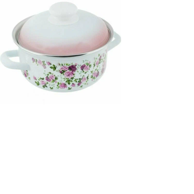 Кастрюля 1,5л. эмал. с рисунком (С-1508АП2/4) в Нефтеюганске