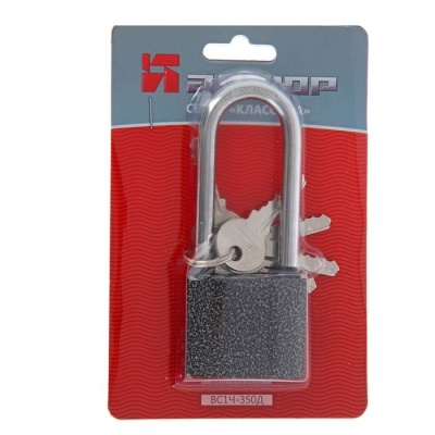 Замок навесной ВС1Ч-350Д АЛЛЮР удлиненная дужка (1407) в Нефтеюганске